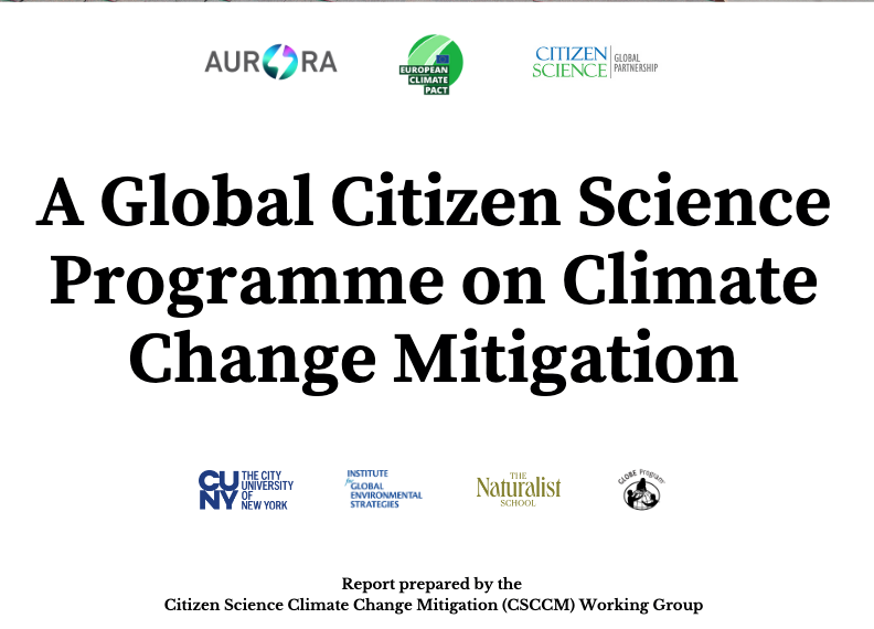 The Naturalist School contributed in the preparation and release of the report on Citizen Science & Climate Change Mitigation at UNEA7.