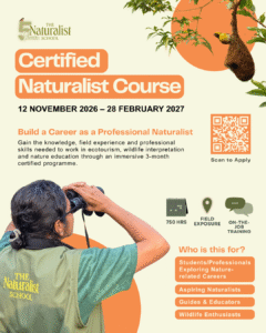 Certified Naturalist Course, Nov 2026 Poster